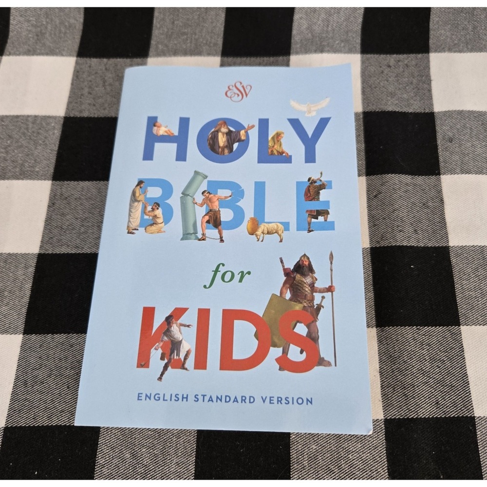 Holy Bible For Kids Children's Paperback Vivid Pictures English Standard Version